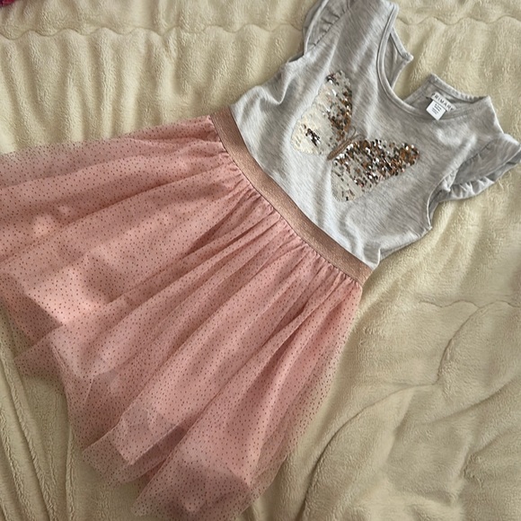 Primark Dresses Summer Butterfly Dress For 67 Years Old Girls Pink